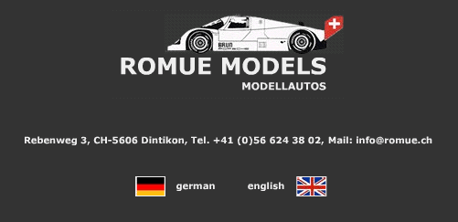 Mail an ROMUE MODELS